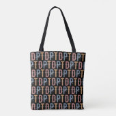 Tote Bag DPT Docteur en physiothérapie (Dos)