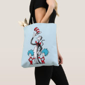 Tote Bag Dr Seuss | Chat dans le Casquette, Chose un & Chos (De près)