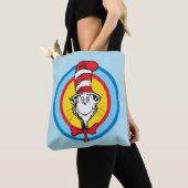 Tote Bag Dr Seuss | Chat dans le graphique de la tête du Ca (De près)