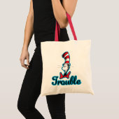Tote Bag Dr Seuss | Chat dans le problème du Casquette (Devant (produit))