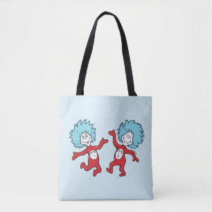 Tote Bag Dr. Seuss Chose 1 et Chose 2 Personnage