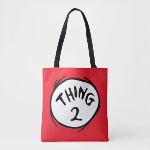 Tote Bag Dr. Seuss Chose Un Chose Deux - Chose Deux