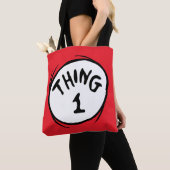 Tote Bag Dr Seuss | Chose Une Chose Deux - Chose Une (De près)