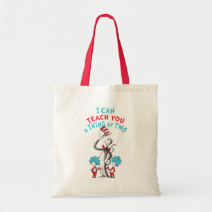 Tote Bag Dr. Seuss Enseignant Je peux vous enseigner une