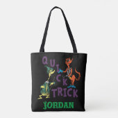 Tote Bag Dr Seuss | Graphique d'Halloween en raccourci (Dos)