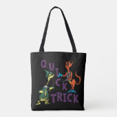 Tote Bag Dr Seuss | Graphique d'Halloween en raccourci (Dos)