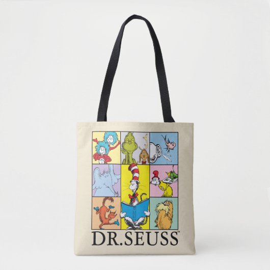 Tote Bag Dr Seuss | Graphique Histoires (Devant)