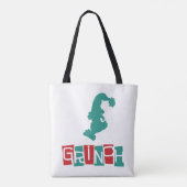 Tote Bag Dr Seuss | Grinch - Rouge et Vert (Dos)