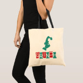 Tote Bag Dr. Seuss | Grinch - Rouge & Vert (Devant (produit))