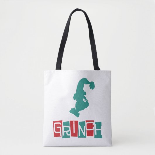 Tote Bag Dr. Seuss | Grinch - Rouge & Vert (Devant)