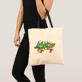 Tote Bag Dr. Seuss | Grinch | Thing One et Thing Two Noël (Devant (produit))