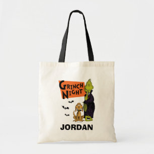 Tote Bag Dr Seuss Hallowen Grinch Night Graphic