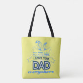 Tote Bag Dr Seuss | Je t'aime Papa partout (Dos)