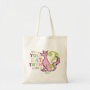 Tote Bag Dr. Seuss Les mangeriez-vous avec un renard ?