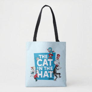 Tote Bag Dr. Seuss Logo du Chat dans le Chapeau - Personn