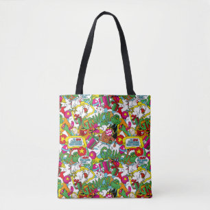 Tote Bag Dr. Seuss Motif Coloré Grinch