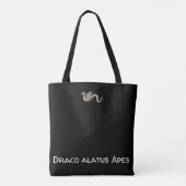 Tote Bag Draco alatus Apes ex Greuino Aldro (Dos)