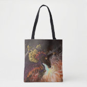 Tote Bag Dragon à crampons (Devant)