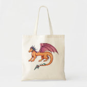 Tote Bag Dragon Amical (Devant)