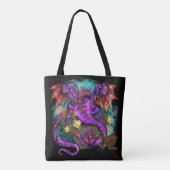 Tote Bag Dragon aquatique (Dos)