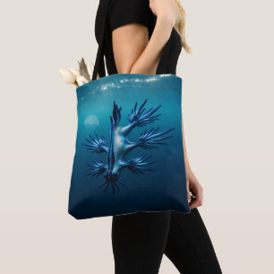Tote Bag Dragon bleu de la mer