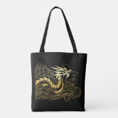 Tote Bag Dragon chinois (Dos)