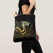 Tote Bag Dragon chinois (De près)