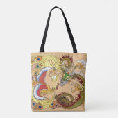 Tote Bag Dragon chinois et phoenix (Dos)