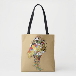 Tote Bag Dragon chinois et phoenix