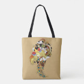 Tote Bag Dragon chinois et phoenix (Dos)