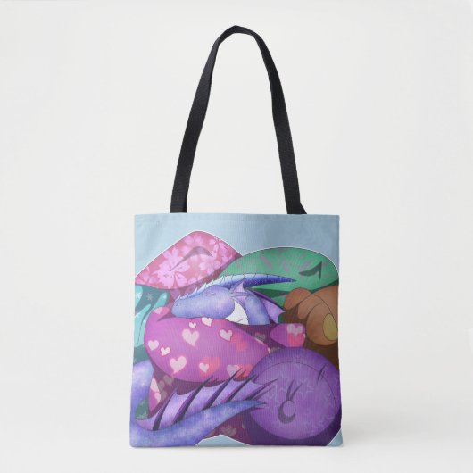 Tote Bag Dragon cosy (Devant)