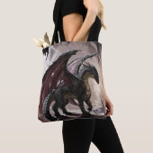 Tote Bag Dragon Dans La Grotte (De près)