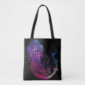 Tote Bag Dragon dans l'amour (Devant)