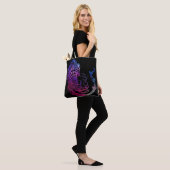 Tote Bag Dragon dans l'amour (Sur le modèle)