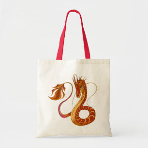 Tote Bag Dragon de corail du feu