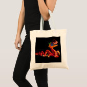 Tote Bag Dragon de défilé chinois (Devant (produit))