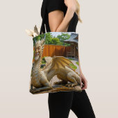 Tote Bag Dragon de l'Équilibre (De près)