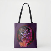 Tote Bag Dragon de Pentacle Art nouveau (Devant)