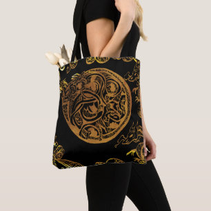 Tote Bag Dragon d'or