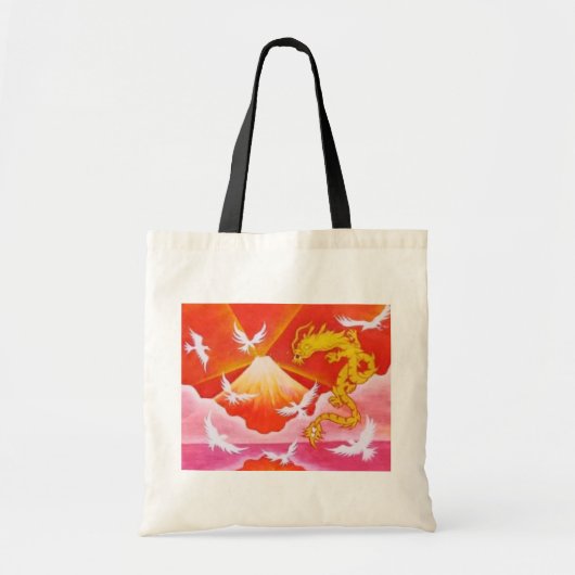 Tote Bag Dragon Doré★ (Devant)