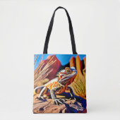 Tote Bag Dragon du désert (Devant)
