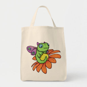 Tote Bag Dragon et tournesol féeriques de bébé par Carri