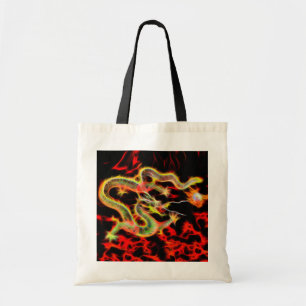 Tote Bag Dragon Fire décor sur Lucky Energy