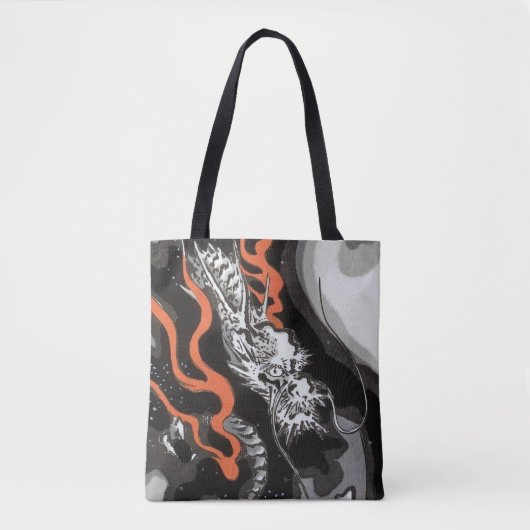 Tote Bag Dragon, Hiroshige, Ukiyo-e (Devant)