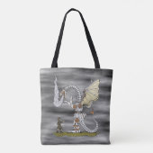 Tote Bag Dragon mécanique (Dos)