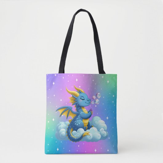 Tote Bag Dragon mignon/Whimsical (Devant)