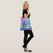 Tote Bag Dragon mignon/Whimsical (Sur le modèle)