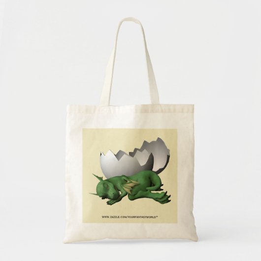 Tote Bag Dragon nouveau-né (Devant)
