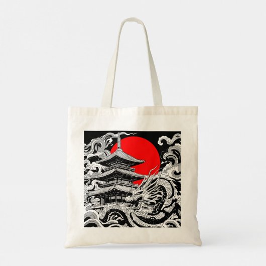 TOTE BAG DRAGON ORIENTAL (Dos)