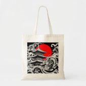 TOTE BAG DRAGON ORIENTAL (Devant)